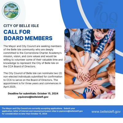 Call For Members CCA Board 2024